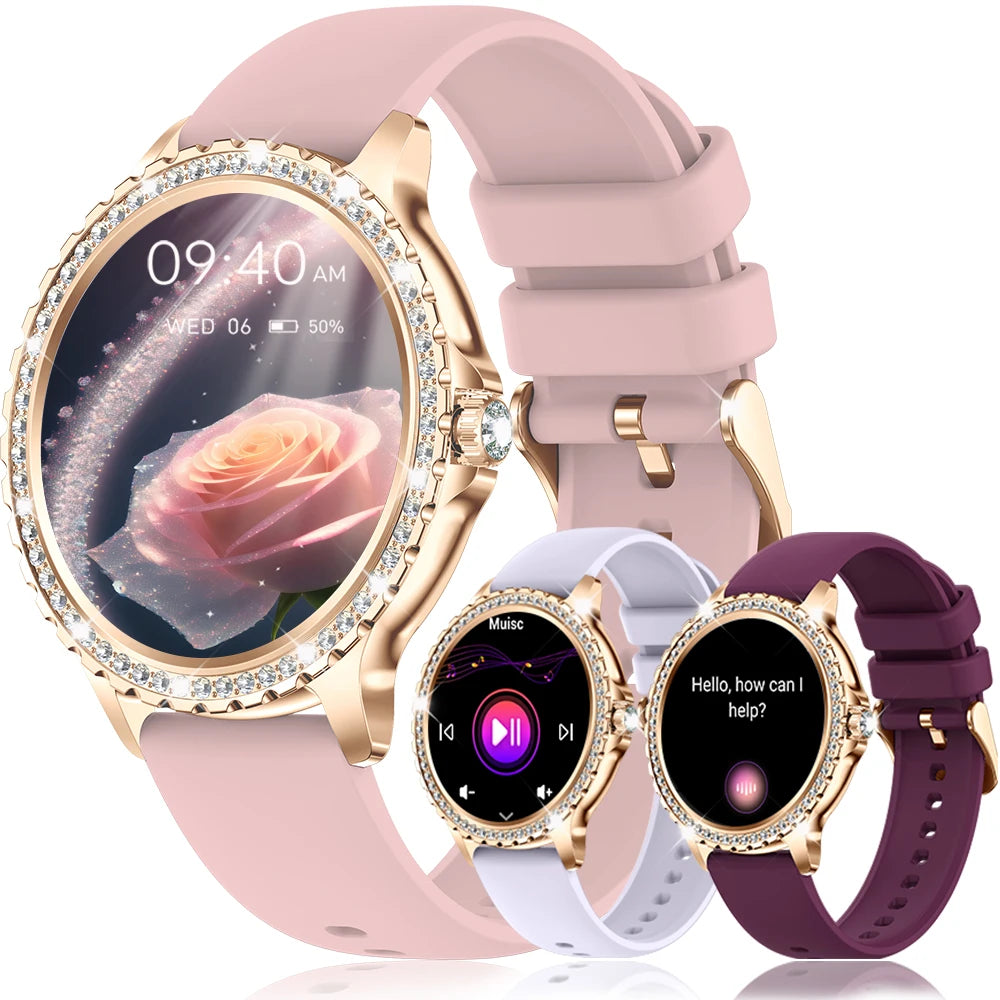 Smart Watch for Women Fitness Tracker With Wireless Calls