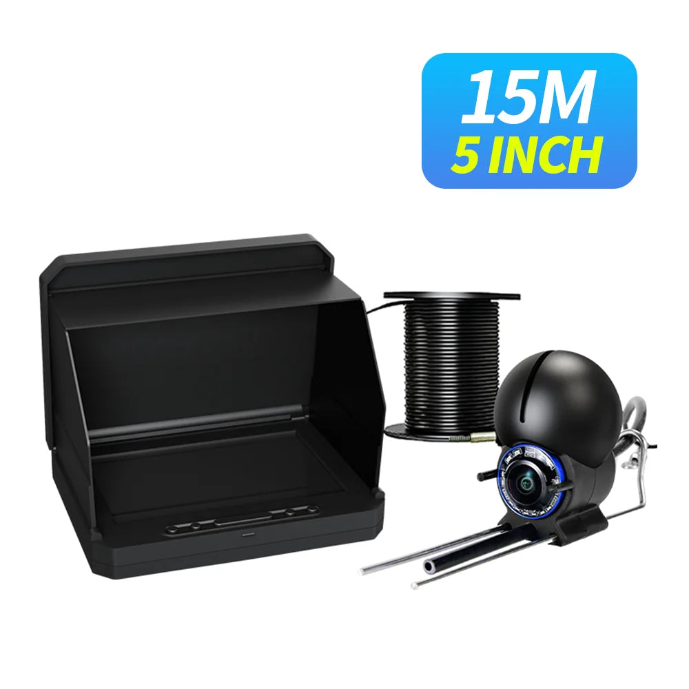 DDCAMERA Portable Fish Depth Finder Handheld 1080P Night Vision