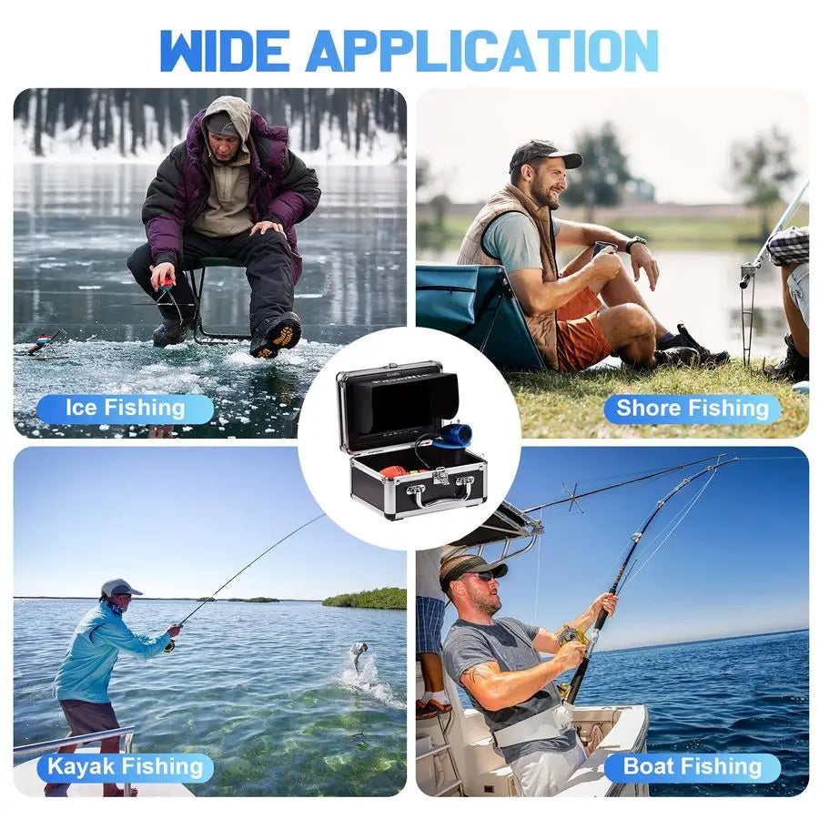 XMSJ Underwater Fishing Camera With LCD Monitor And Fish Finder