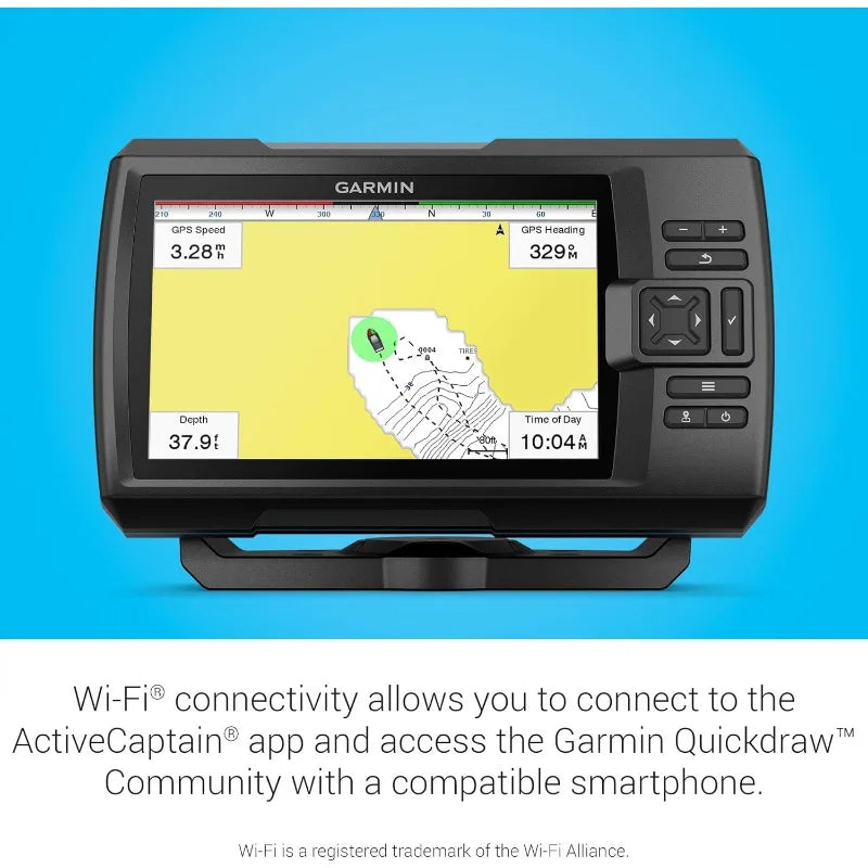 YTYIN Striker Vivid Fishfinder With GT20-TM Transducer