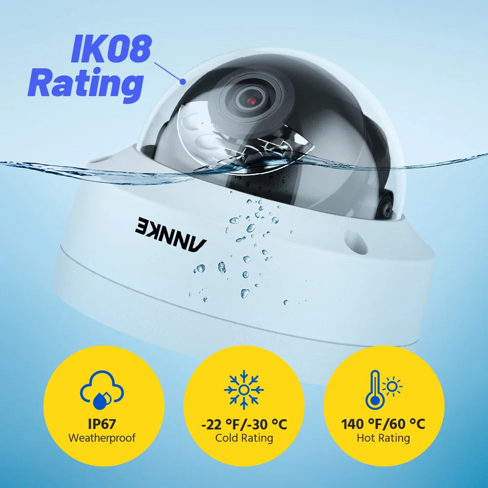 ANNKE C800 4K PoE Security Camera Outdoor IK10 8MP