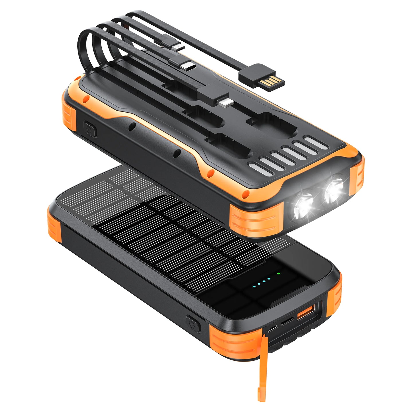 Solar Power Bank Charger 40000mAh With PD 20W Fast Charging