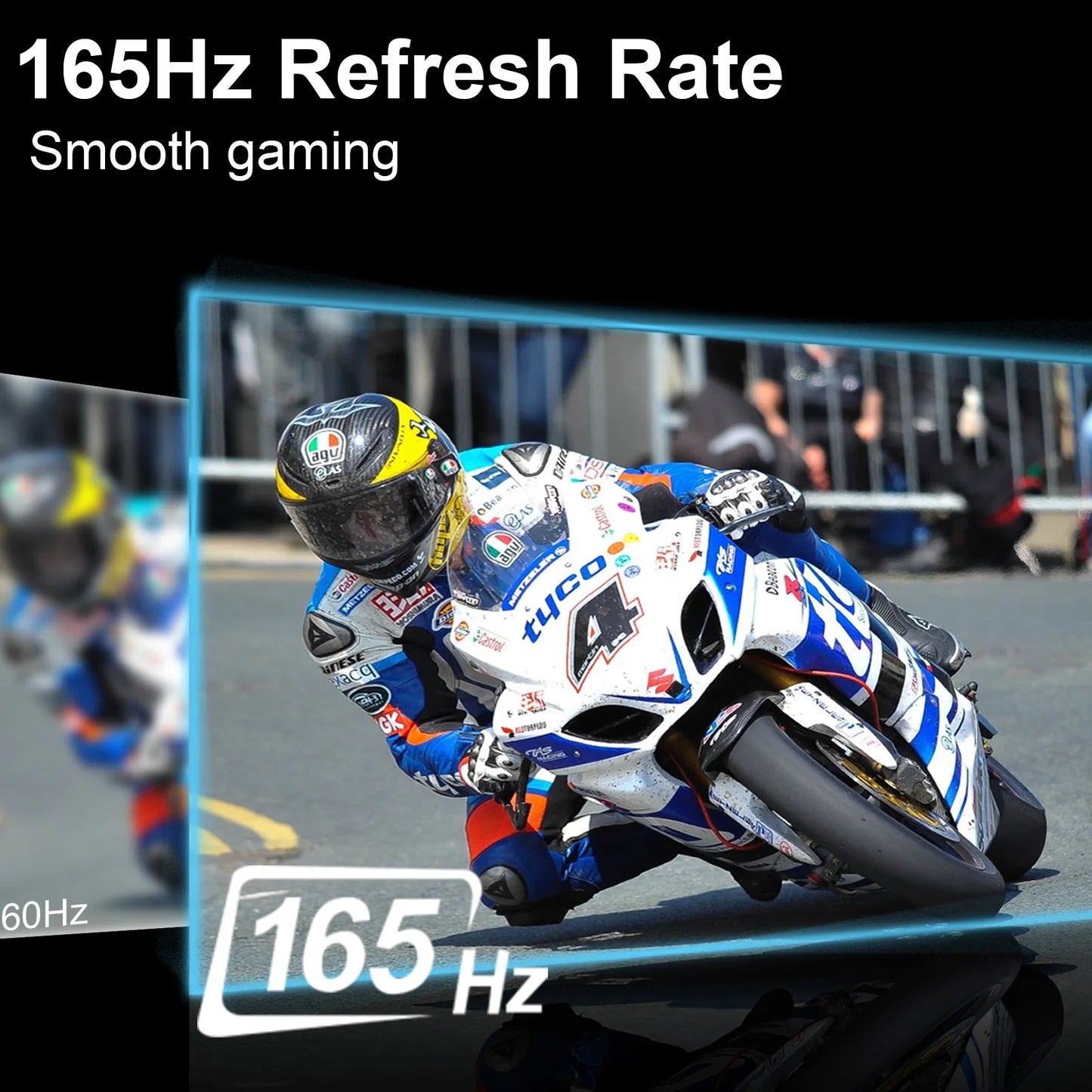 Samsung Odyssey G550A Gaming Monitor QHD 2560x1440 165Hz HDR