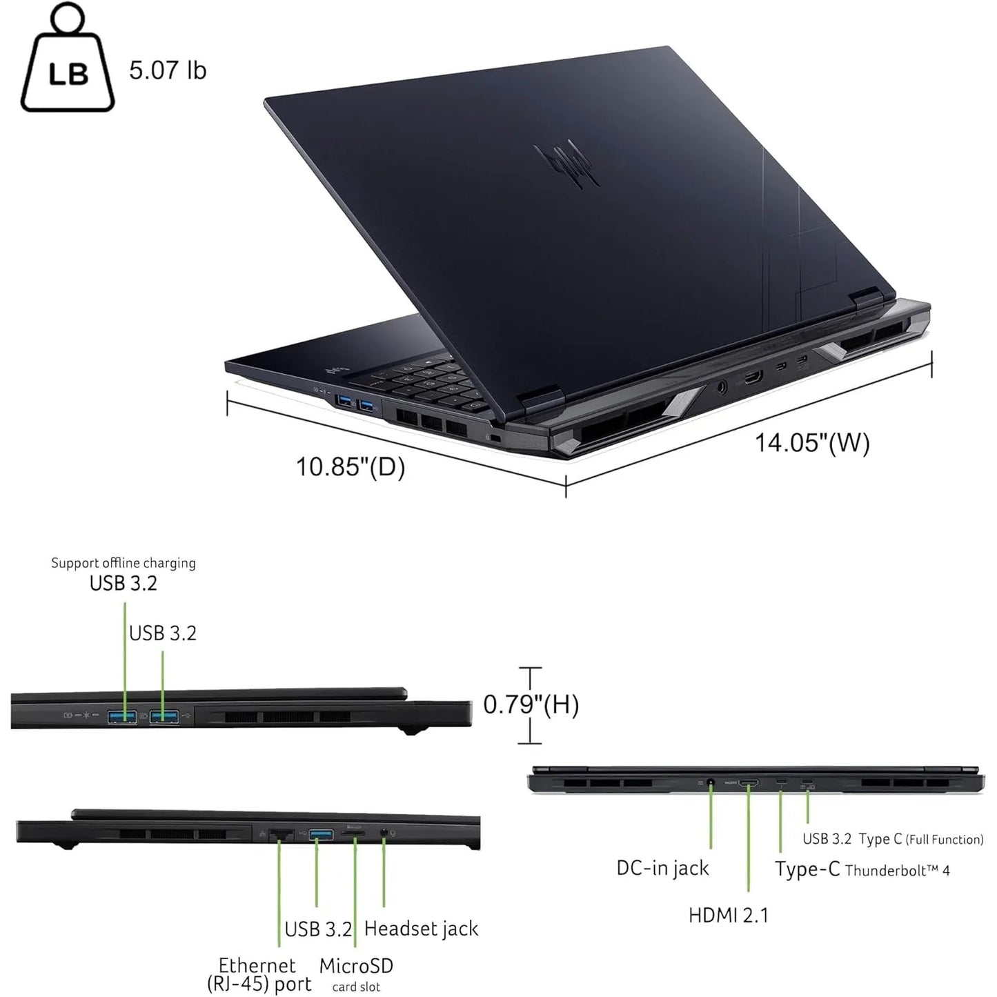 Acer Predator Helios Neo S RTX 5070Ti OLED 240Hz Laptop