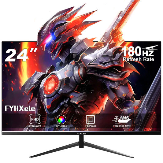 FYHXele 180Hz 1ms HDR Gaming Monitor With G Sync HDR10