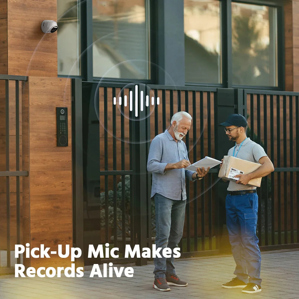 ANNKE 4-Pack 5MP Outdoor IP67 CCTV Dome Camera Kit