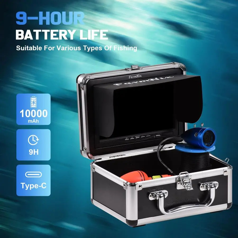 XMSJ Underwater Fishing Camera With LCD Monitor And Fish Finder