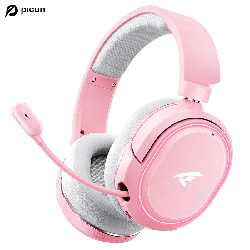 Picun G2 Wireless Gaming Headset 2.4G Low Latency 7.1 Surround