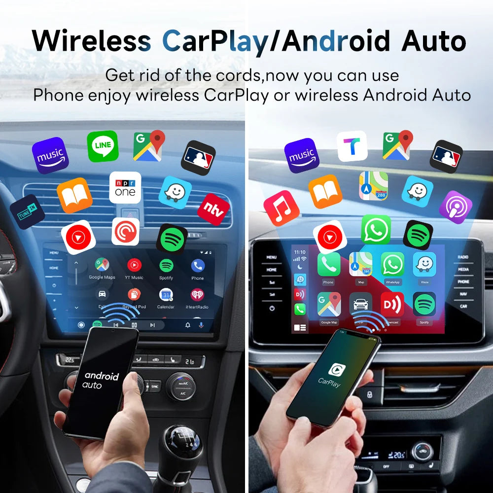 Carlinkit 5.0 Wireless CarPlay And Android Auto Adapter