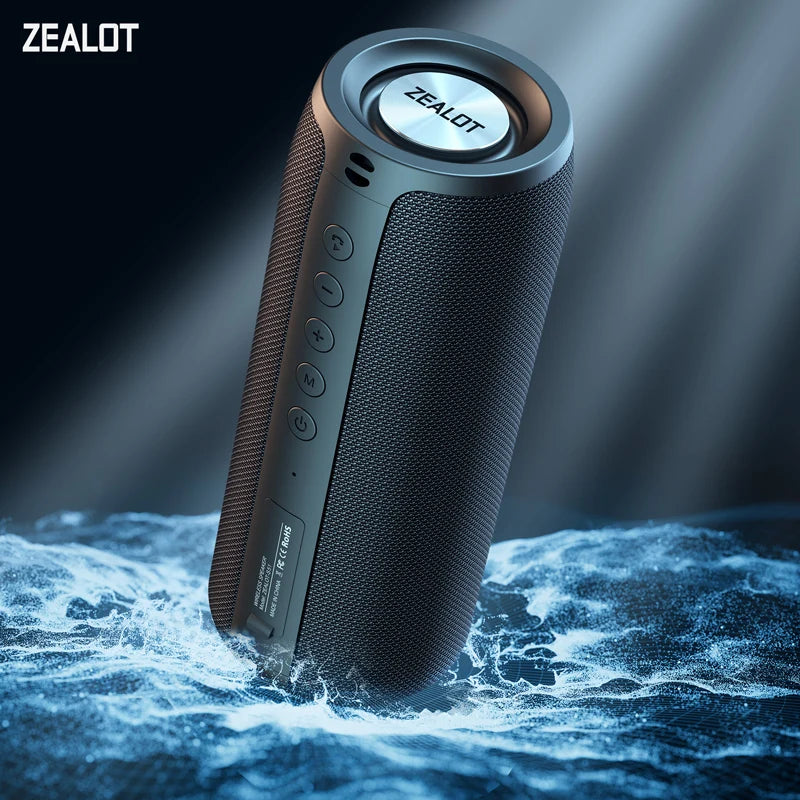 ZEALOT S51 Portable Bluetooth Speaker With Enhanced Bass 12H Playtime