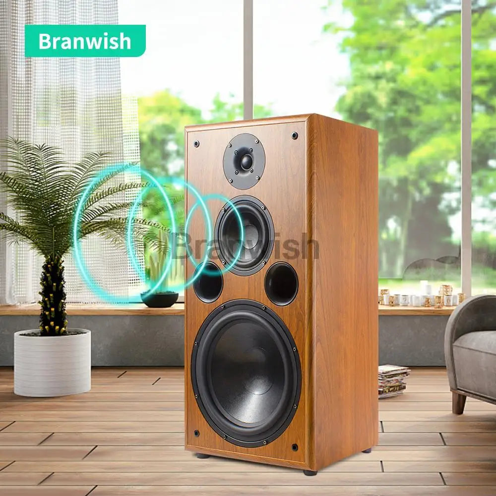 Branwish 89dB Bookshelf Monitor Speaker 20 200W HiFi Sound