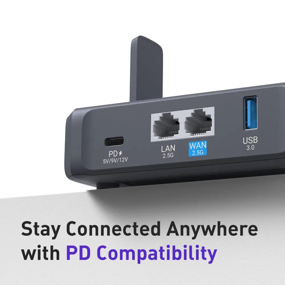 GL.iNet GL-BE3600 Dual-Band WiFi 7 Travel Router With VPN