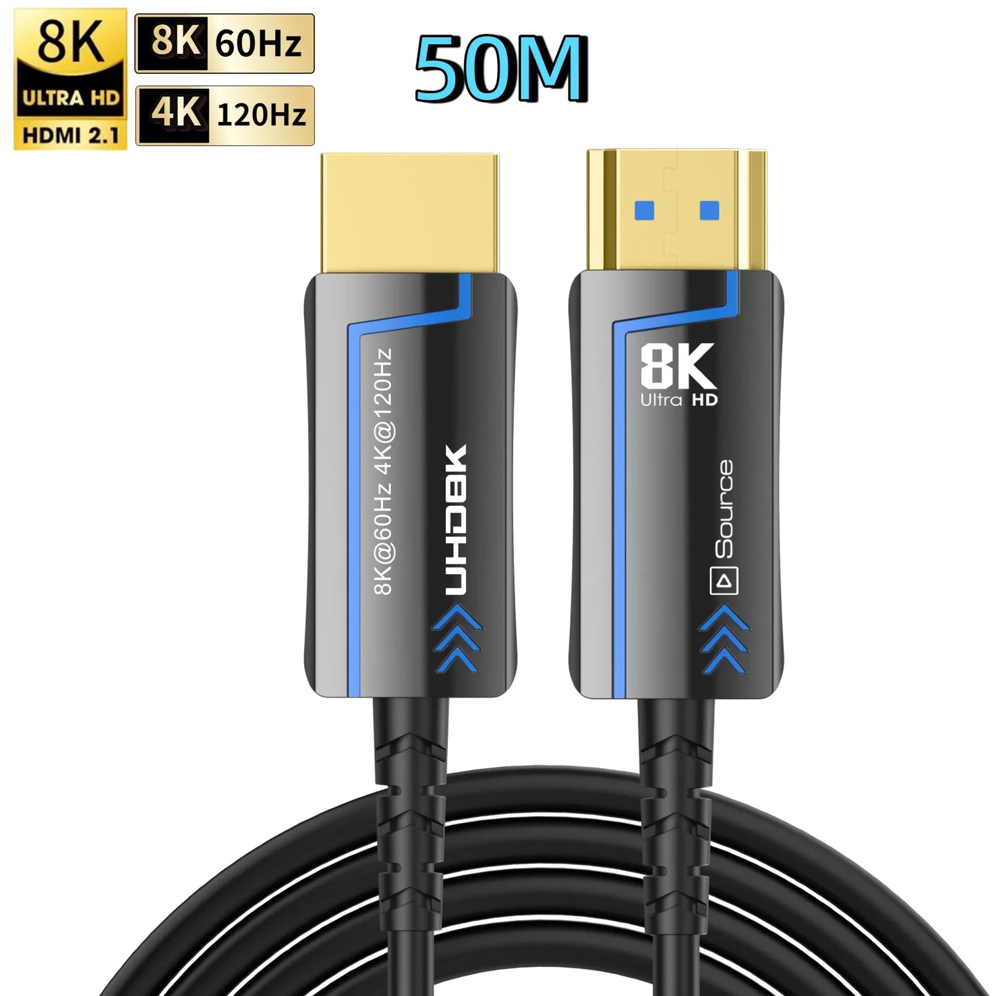 FDBRO 8K HDMI 2.1 Fiber Optic Cable Ultra High Speed