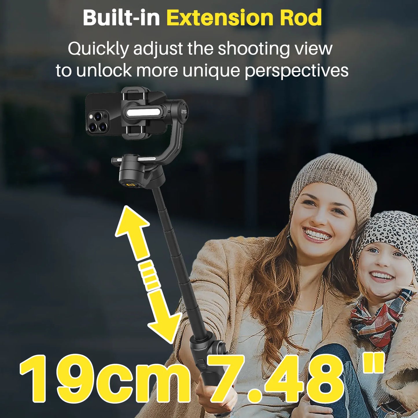 AOCHUAN SmartS2 Gimbal Stabilizer for Smartphones Professional