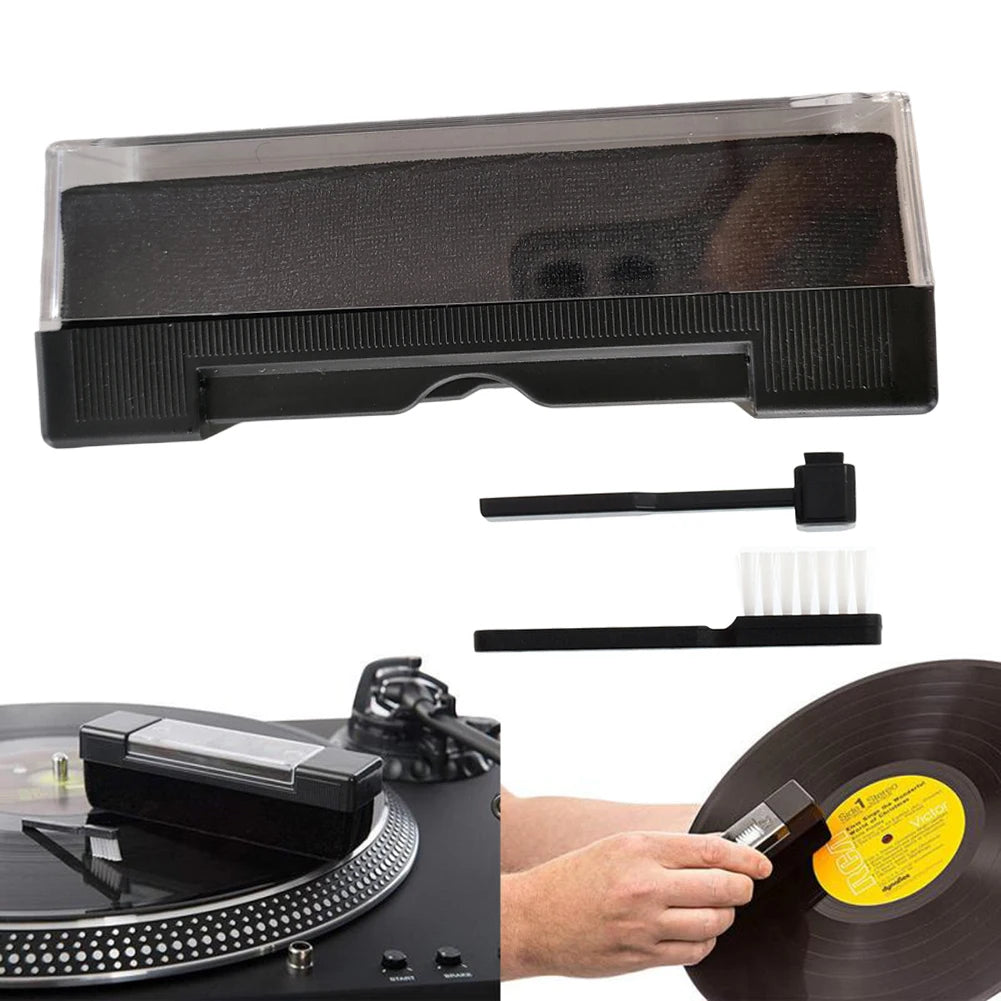 ANENG 3-Piece Vinyl Record Cleaner Kit For Record Players