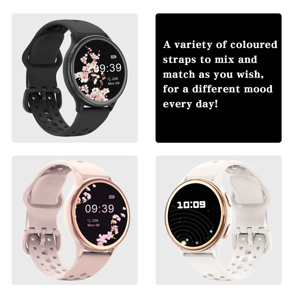 Smartwatch For Women With 400 Watch Faces And Health Tracking