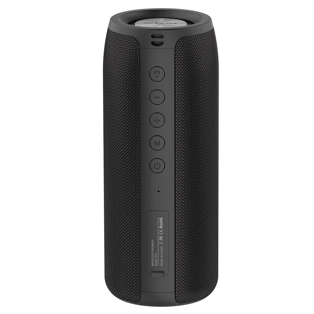 ZEALOT S51 Portable Bluetooth Speaker With Enhanced Bass 12H Playtime
