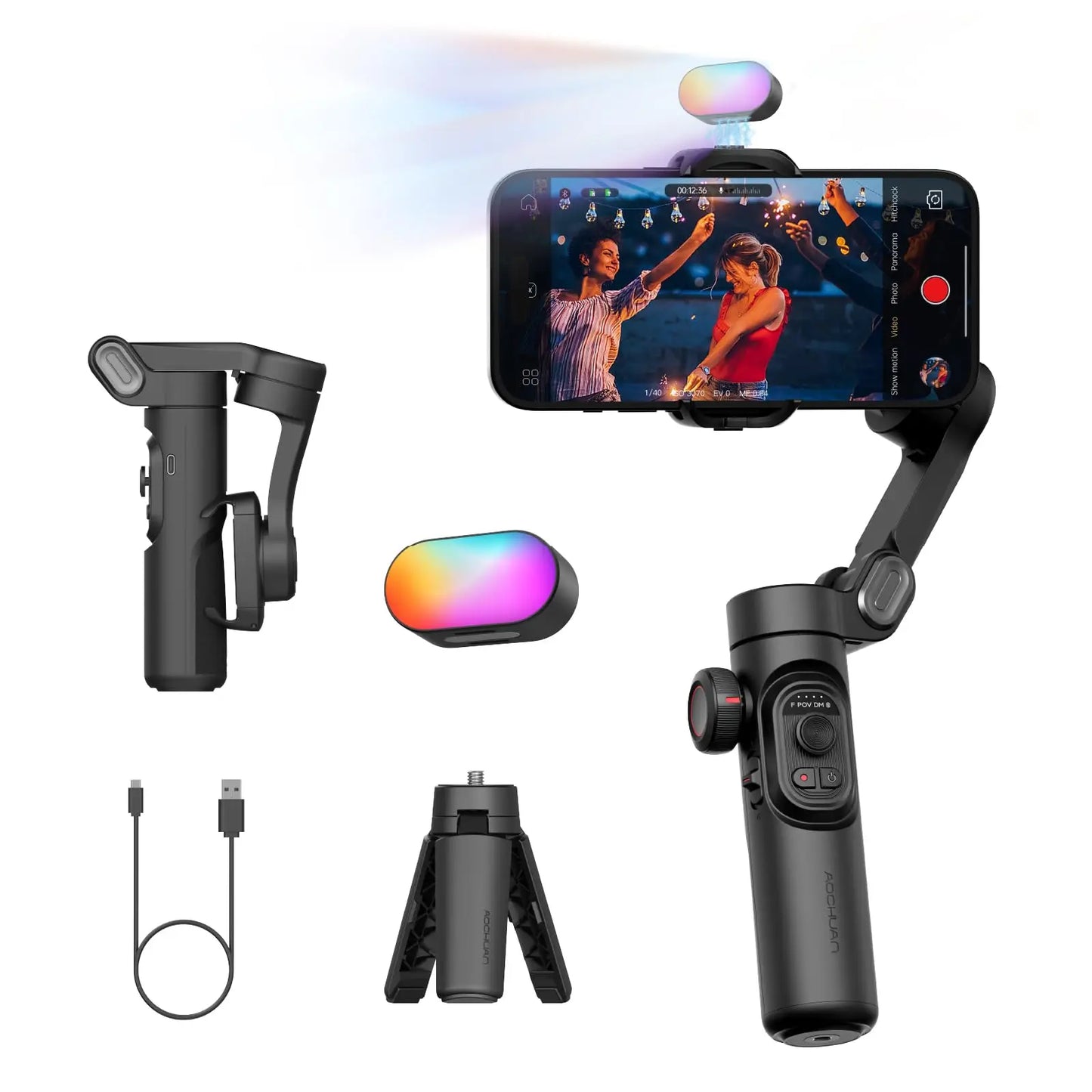 AOCHUAN Smart XE 3 Axis Handheld Gimbal Stabilizer For Smartphones
