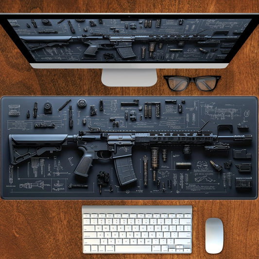 Mairuige Mouse Pad Non Slip Rubber Desk Mat Extended