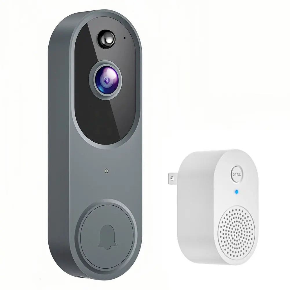 1080P Wireless Doorbell Camera Night Vision And Two Way Audio