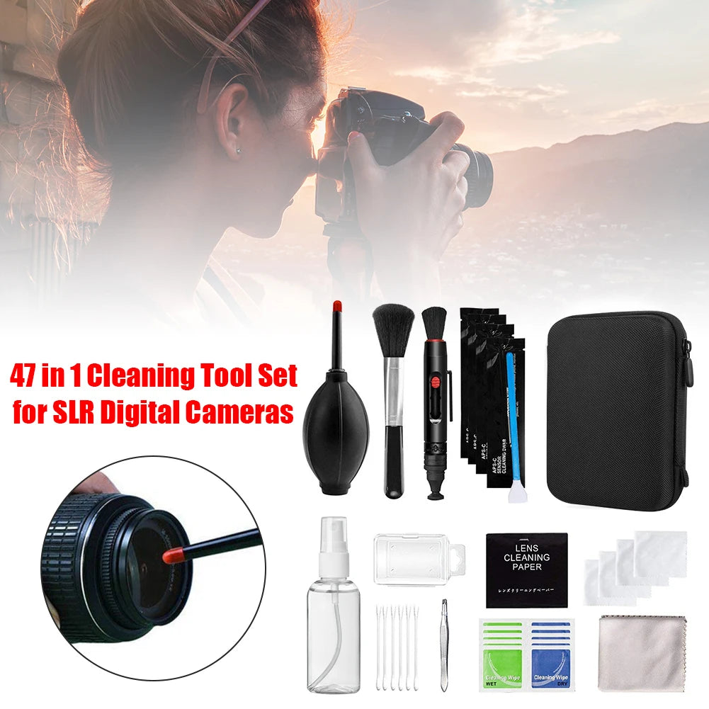 ALLOYSEE Camera Cleaning Kit for DSLR Lenses and Sensors
