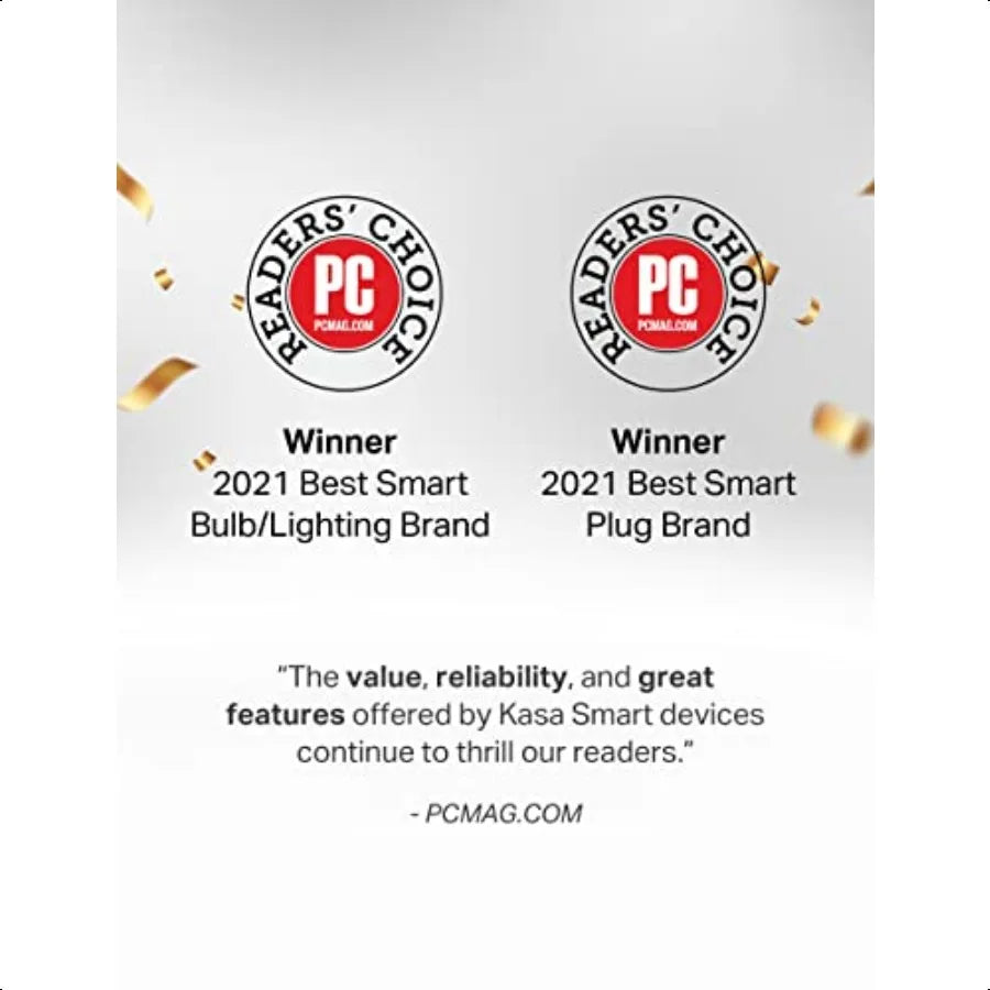 Kasa KP303 Smart Power Strip AlexaCompatible SurgeProtector With OutletsAndUSBPorts