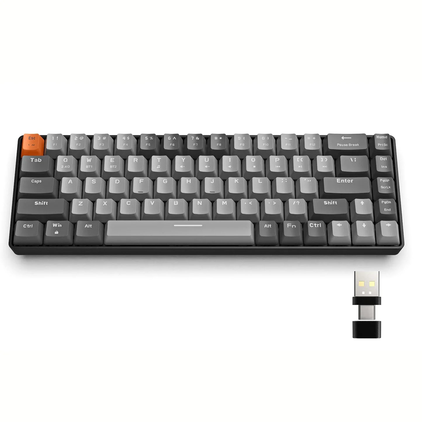RK68 Wireless Mechanical Keyboard Dual-Mode Bluetooth 2.4GHz