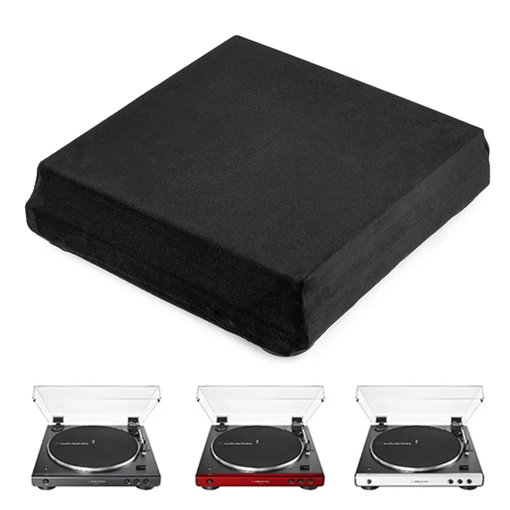 Shunmaii Turntable Dust Cover Spandex Sleeve for AT-LP60XBT