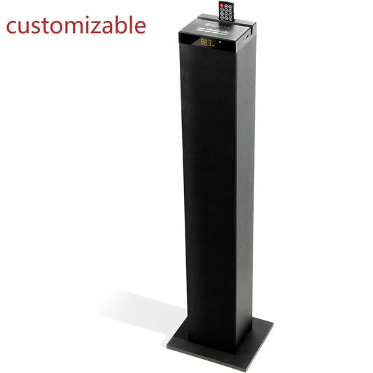 XMSJ Bluetooth Tower Speaker 120W With Subwoofer And Dual Drivers
