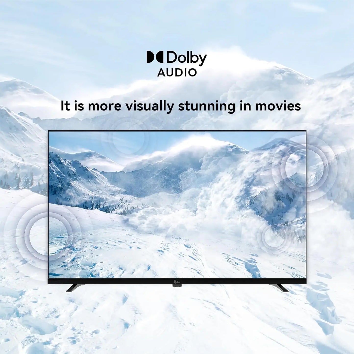 XMSJ Smart TV 1080p HDTV Google TV With Dolby Audio