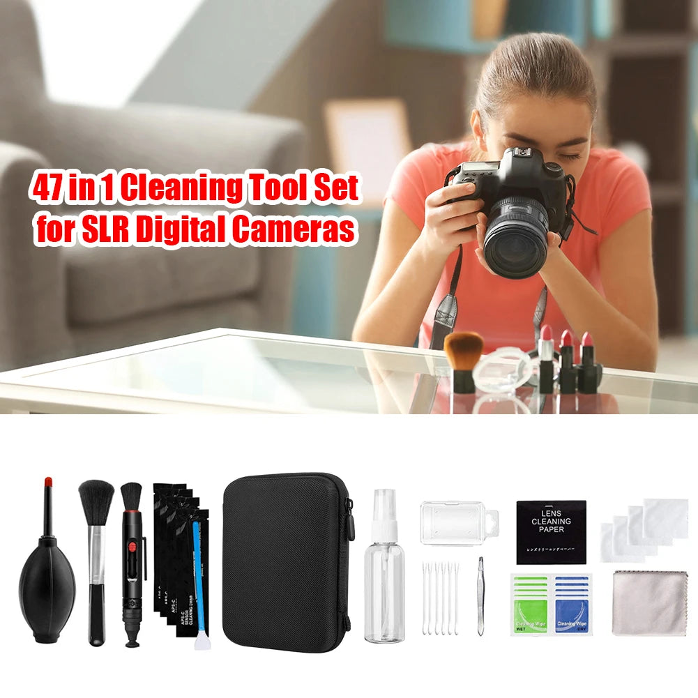 ALLOYSEE Camera Cleaning Kit for DSLR Lenses and Sensors