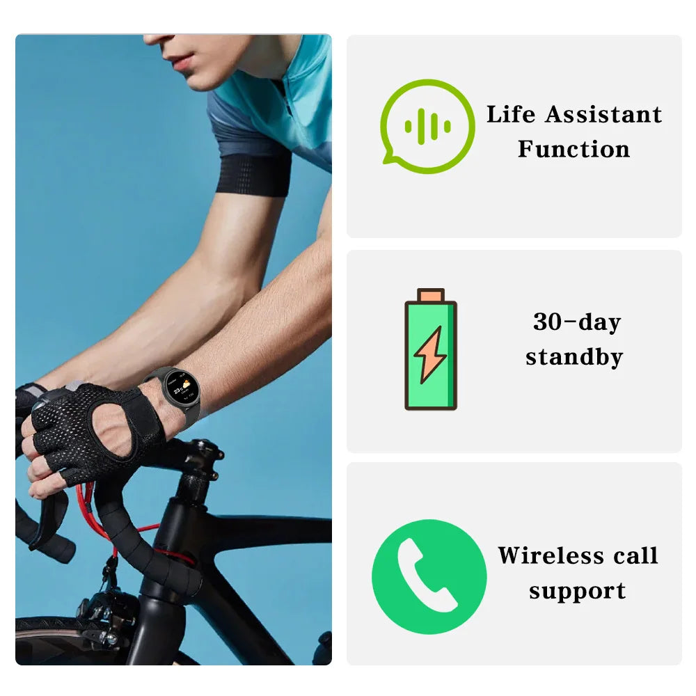 Smartwatch For Women With 400 Watch Faces And Health Tracking