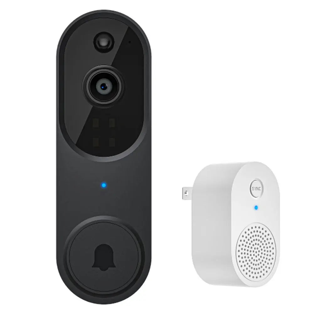 1080P Wireless Doorbell Camera Night Vision And Two Way Audio