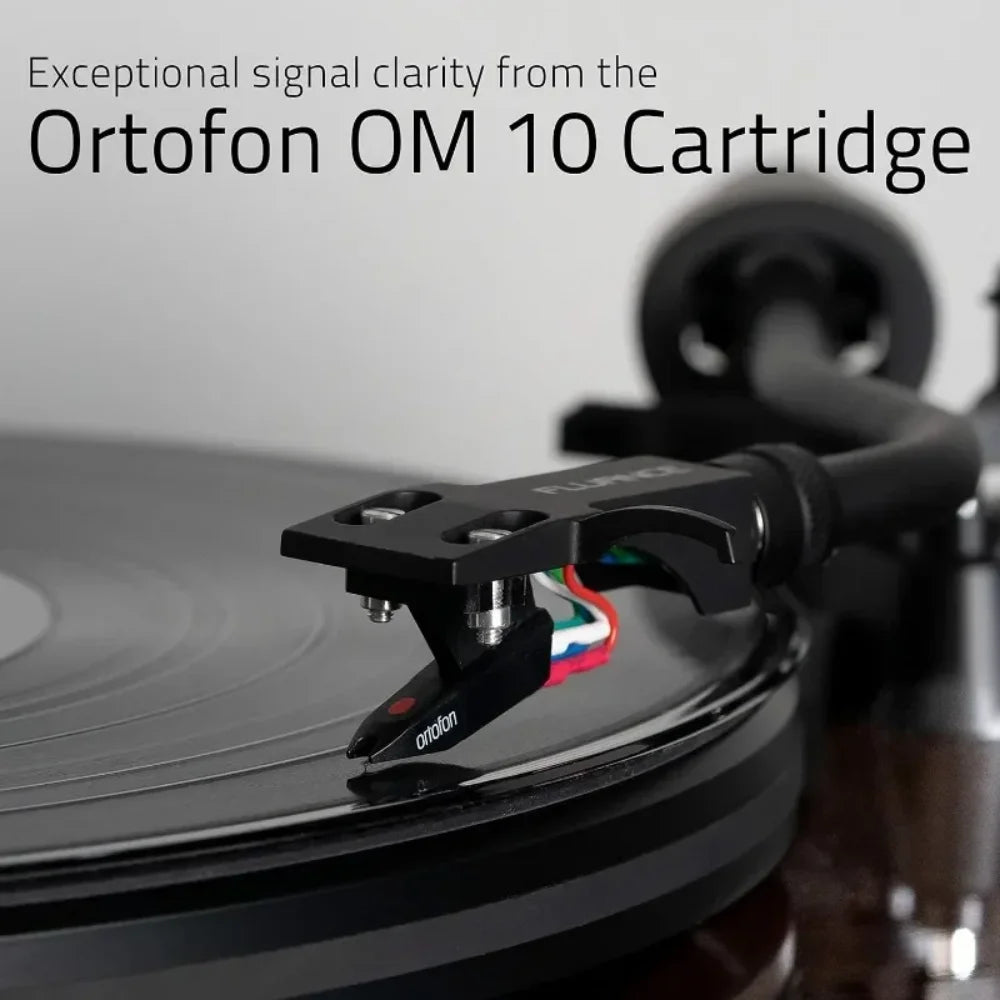 Home Audio Reference High Fidelity Turntable With Ortofon OM10 Cartridge