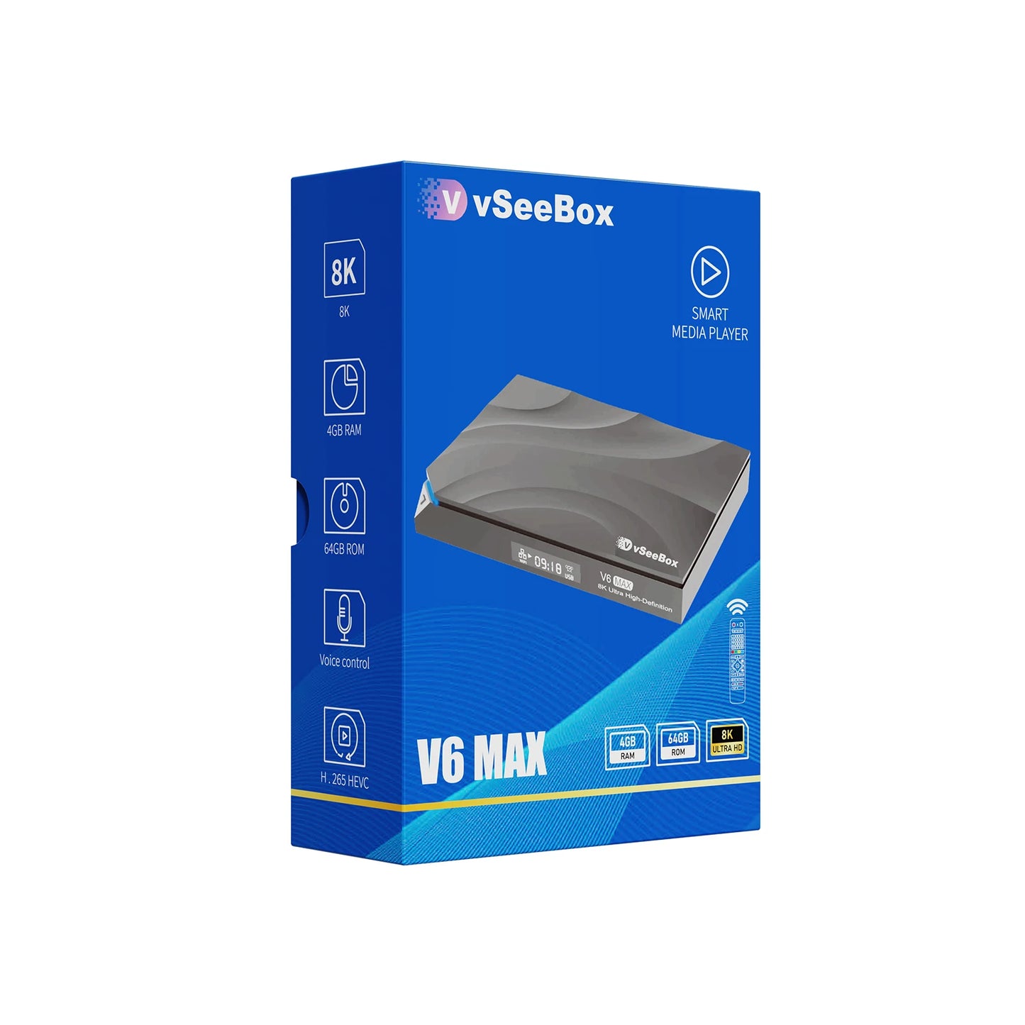 VseeCzydore V6Max 8K HD Android Set Top Box 64GB Pro