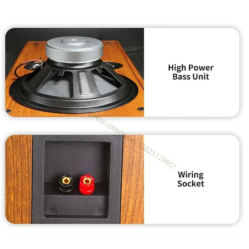 Sunbuck 200W 8 Ohm Hifi Bookshelf Speakers F109 Fever