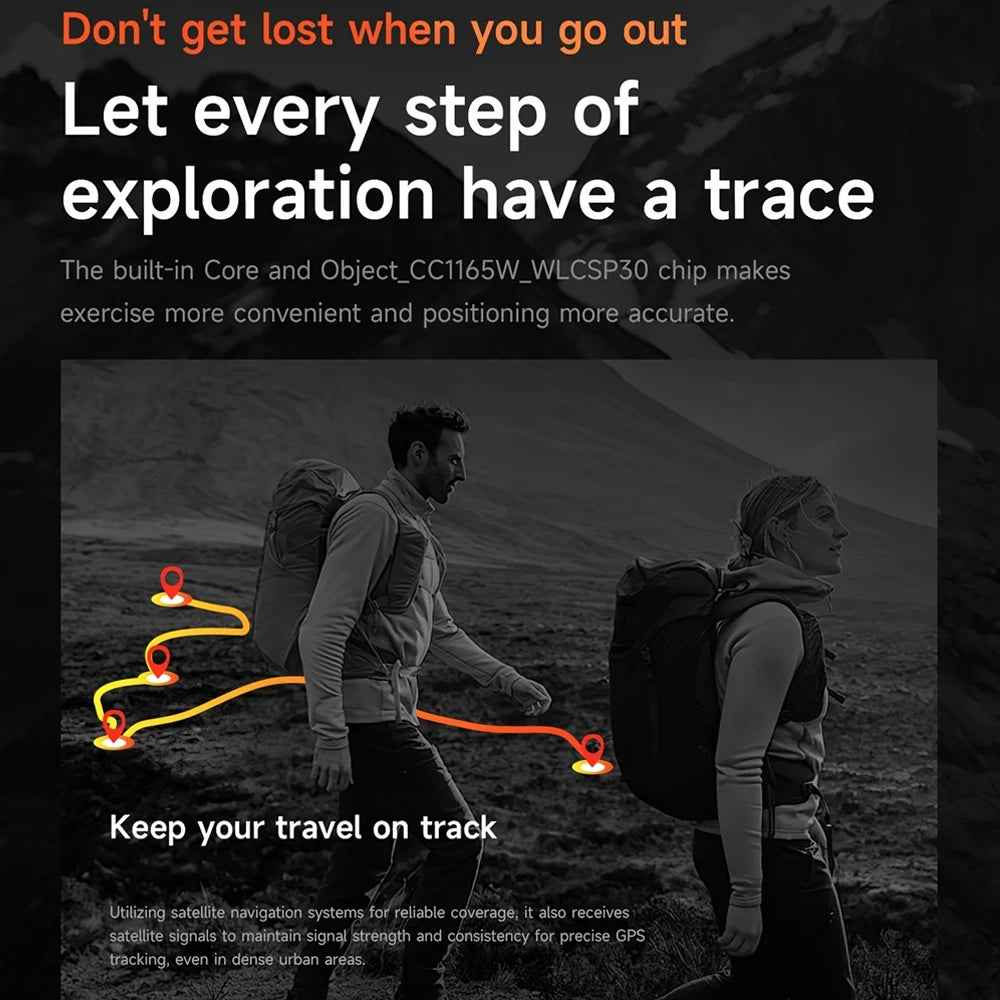 SENBONO GPS Smartwatch With AI GPS Tracking And Bluetooth Calls