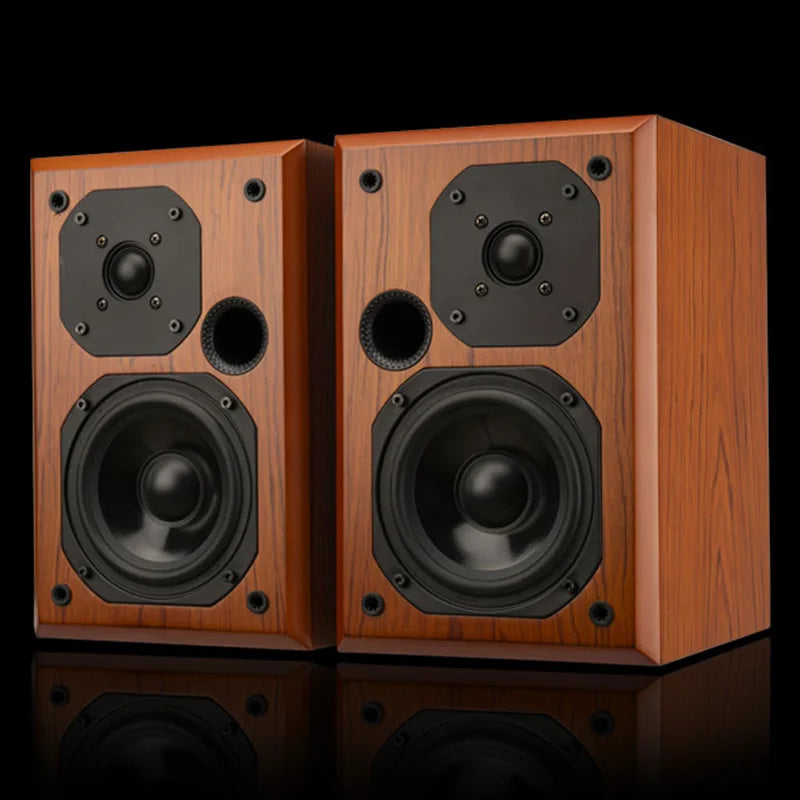PIVASY HiFi Bookshelf Speaker 2 Channel Home Theater System
