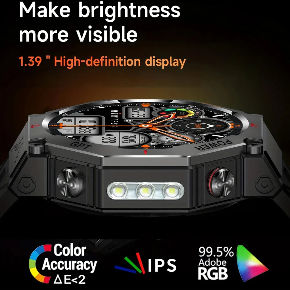 SENBONO GPS Smartwatch With AI GPS Tracking And Bluetooth Calls