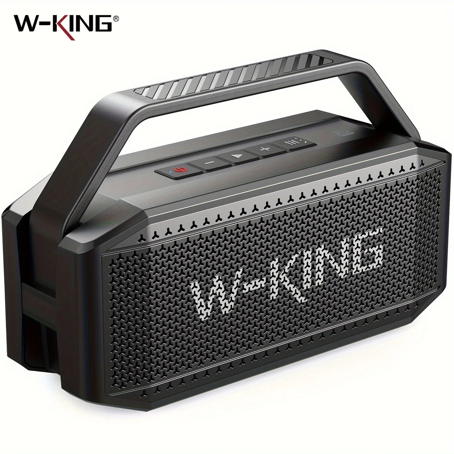 W-KING 100W Peak 60W RMS Portable Bluetooth Speaker With Deep Bass And IPX6 Waterproof