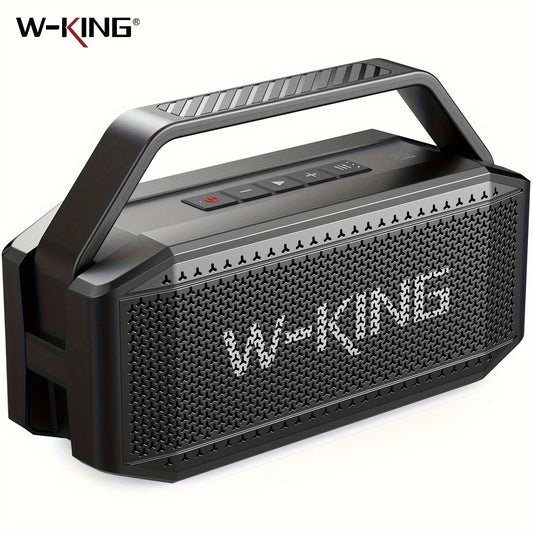 W-KING 100W Peak 60W RMS Portable Bluetooth Speaker With Deep Bass And IPX6 Waterproof