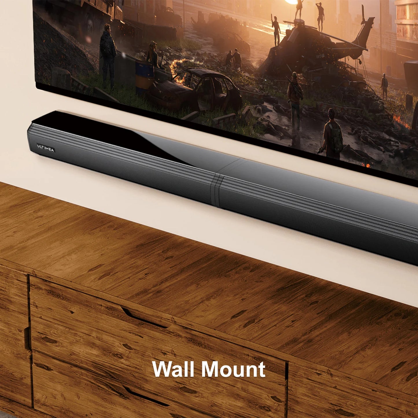 ULTIMEA Apollo S40 2.2ch TV Sound Bar Bluetooth 5.3