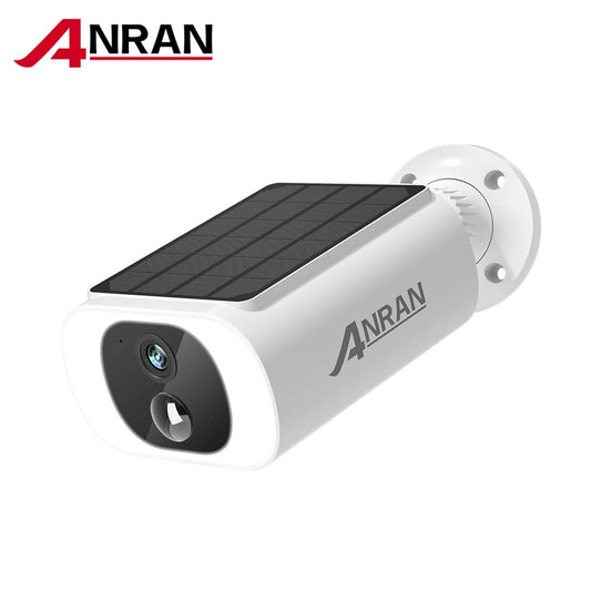 ANRAN 2K Solar Security Camera Outdoor Wireless 2.4G