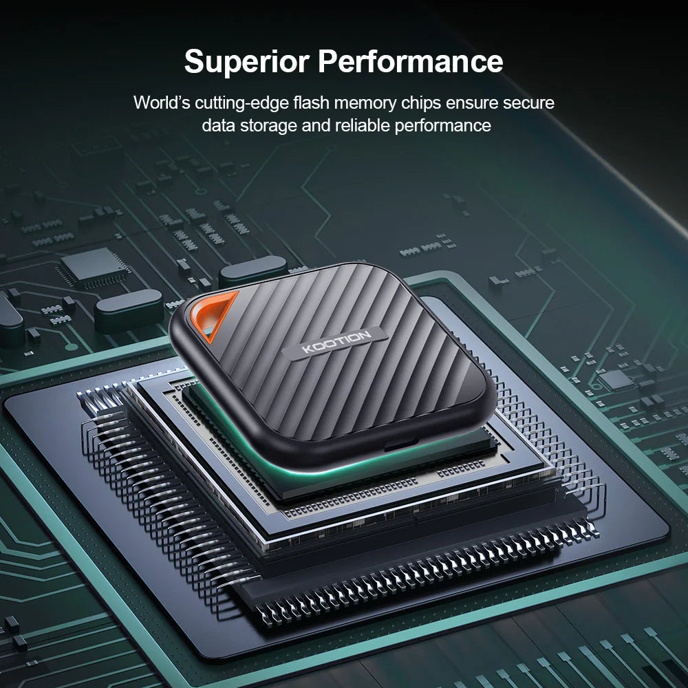 KOOTION X6Max Portable External SSD 2TB USB 3.2 Gen 2