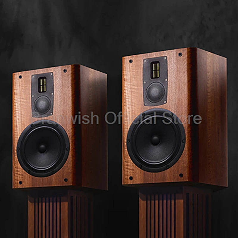Branwish 3 Way HiFi Bookshelf Speaker 50W For Home Theater