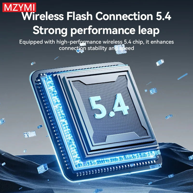 MZYMI S07 ANC Wireless Earbuds With ENC And Bluetooth 5.3