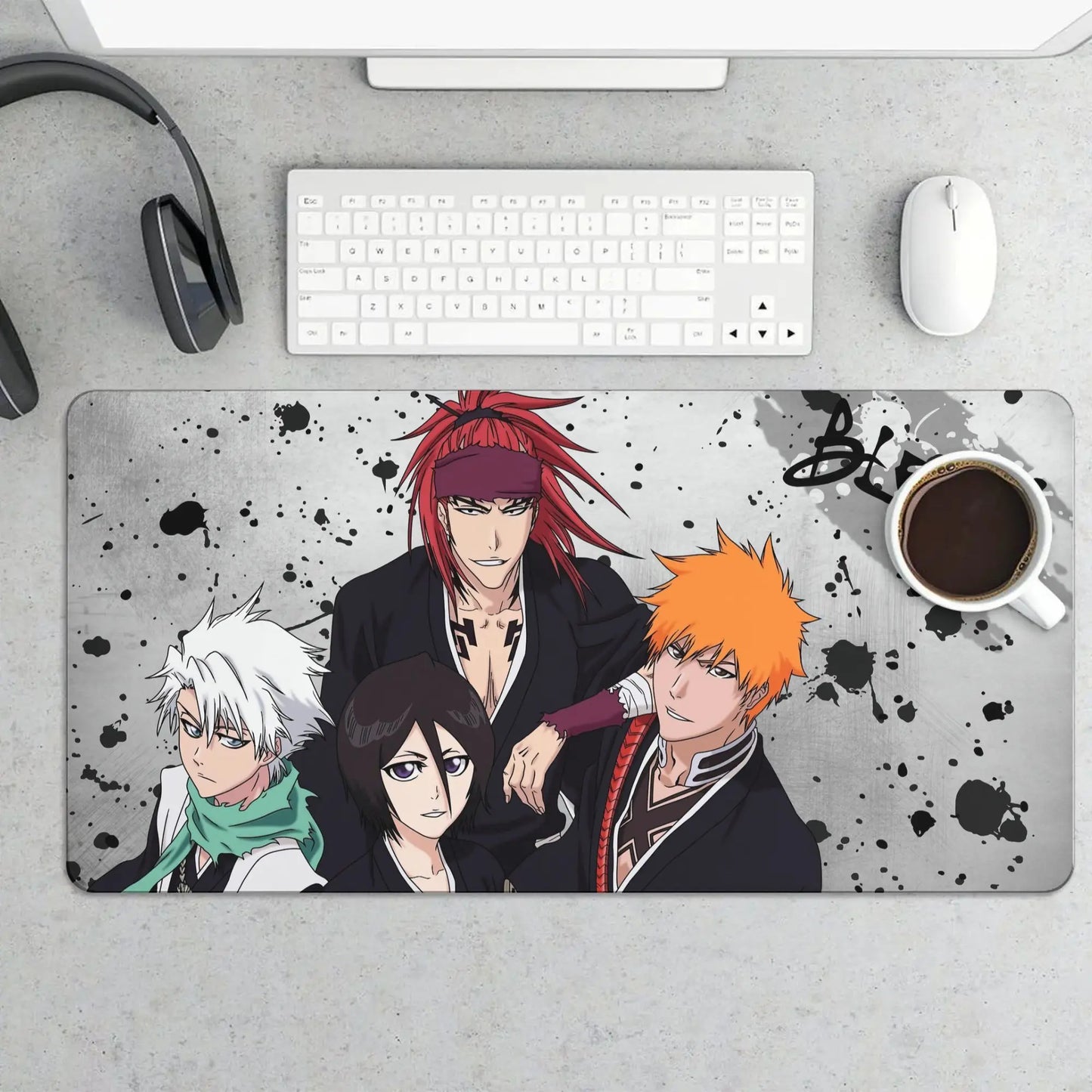 Bleach Anime Mouse Pad Non Slip Premium Textured Desk Mat