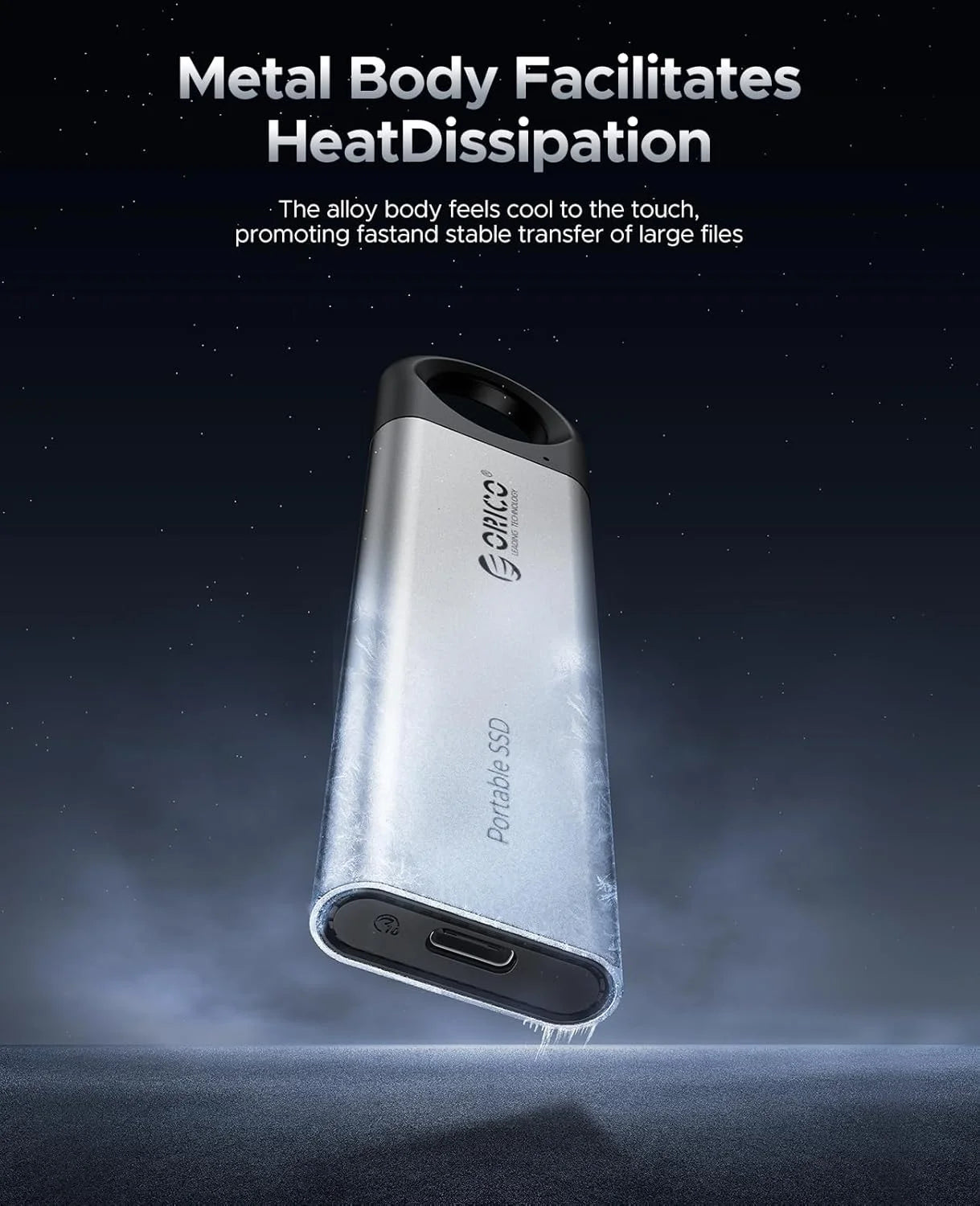 Orico External SSD USB 3 Gen2 Portable NVMe Storage Drive