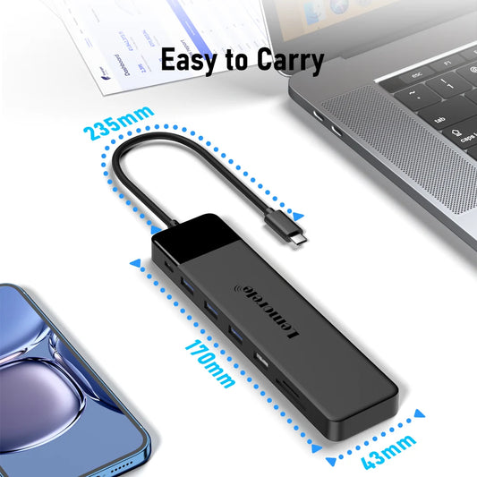 Lemorele 13-in-1 USB-C Dock With 4K HDMI VGA PD100W