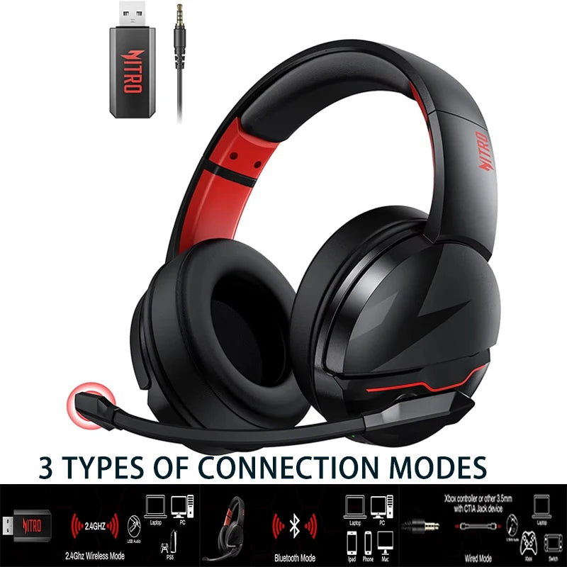 Acer K2 Wireless Gaming Headset With 50mm Drivers For PC